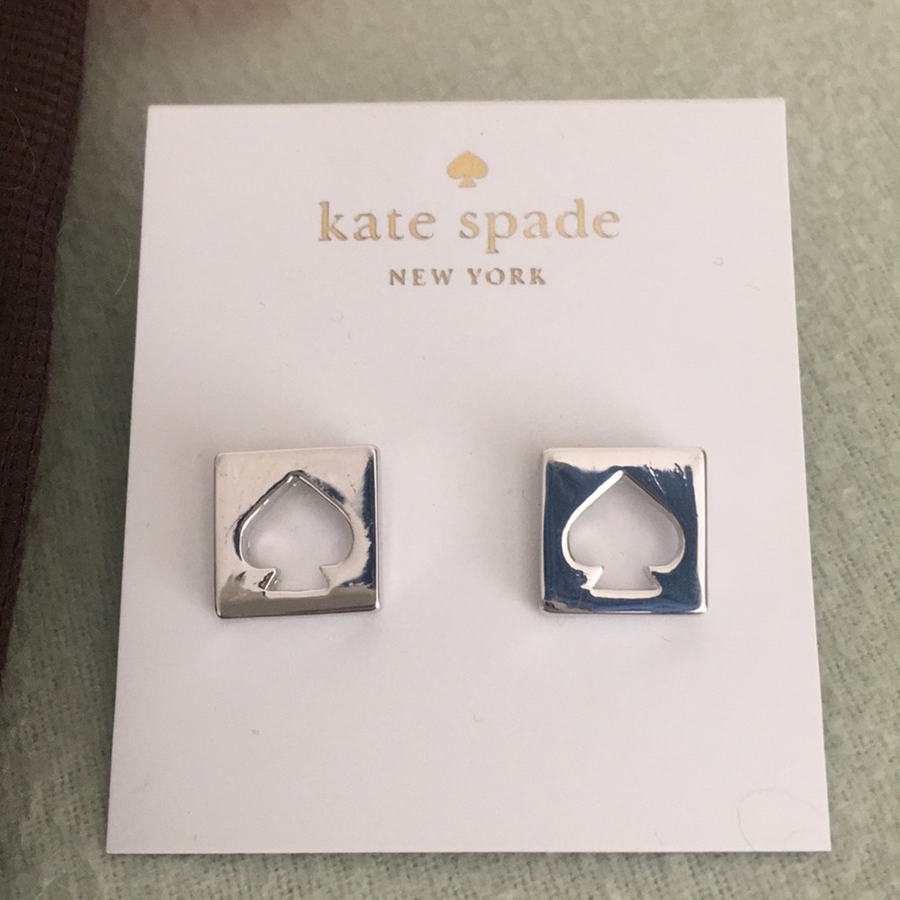 Kate Spade Silver Earrings